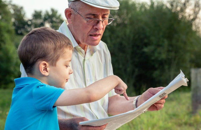 Are you a tech dinosaur? Lucky grandchildren.